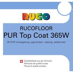 RUCOFLOOR PUR Top Coat 365W